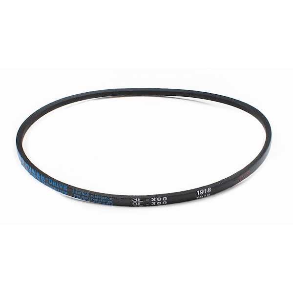 D&D 3L300 FHP V-Belt, 30 in Outside Length, 3/8 in Top Width, 7/32 in Thickness, 1 Ribs 3L300 - main